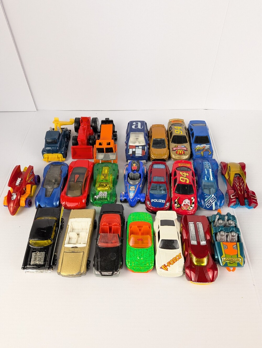 Lot Of 23 Hot Wheels Mini Car Toys Various Models See Pics